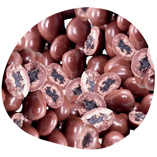 Pasas al Ron bañadas en chocolate