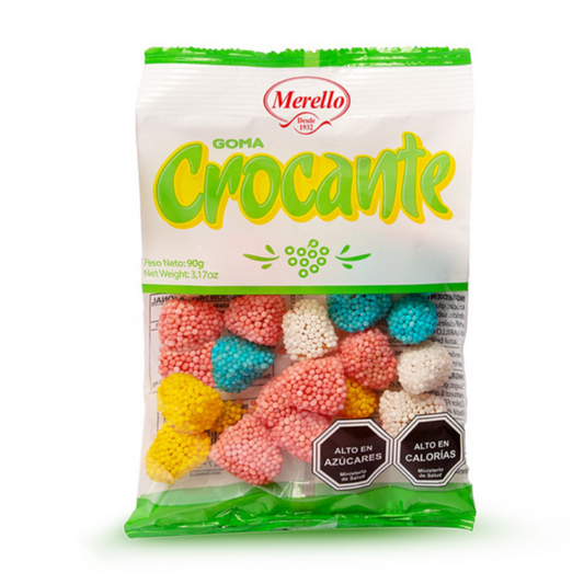 Gomita Crocante Multicolor 90gr